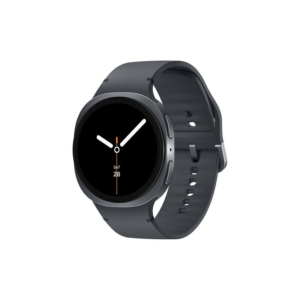 Samsung Galaxy Watch 8 (40mm, Middle East Version) – GPS Smartwatch, Sleep Coaching, Running Coach, AMOLED Display, Heart & Vascular Monitoring, Graphite