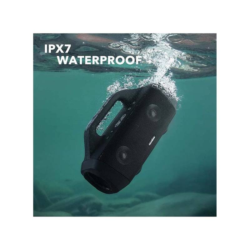 Soundcore Motion Boom Outdoor Speaker – 30W Bluetooth Speaker with Titanium Drivers, BassUp, IPX7 Waterproof, 24H Playtime & Built-In Handle (Black) - Image 5