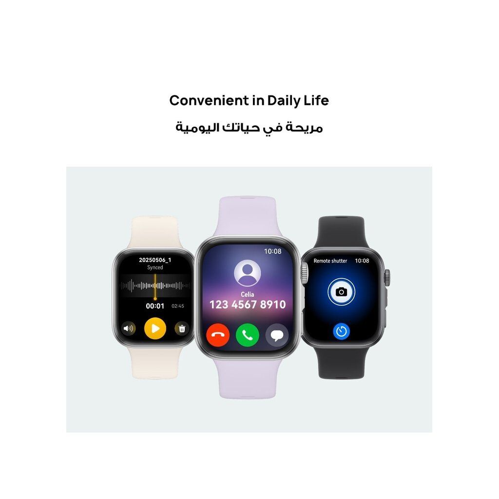 HUAWEI WATCH FIT 4 Smartwatch – 1.82” AMOLED Display, 100+ Sports Modes, Fitness & Sleep Tracker, Heart Rate Monitor, Emotional Wellbeing Assistant, 10-Day Battery, Grey - Image 7