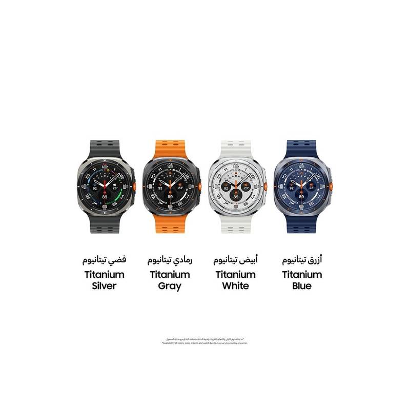 Samsung Galaxy Watch Ultra 2025 (47mm, LTE, UAE Version) – 64GB Storage, Titanium Gray, AI-Powered Health Monitoring, AMOLED Display, 10 ATM Water Resistance - Image 2
