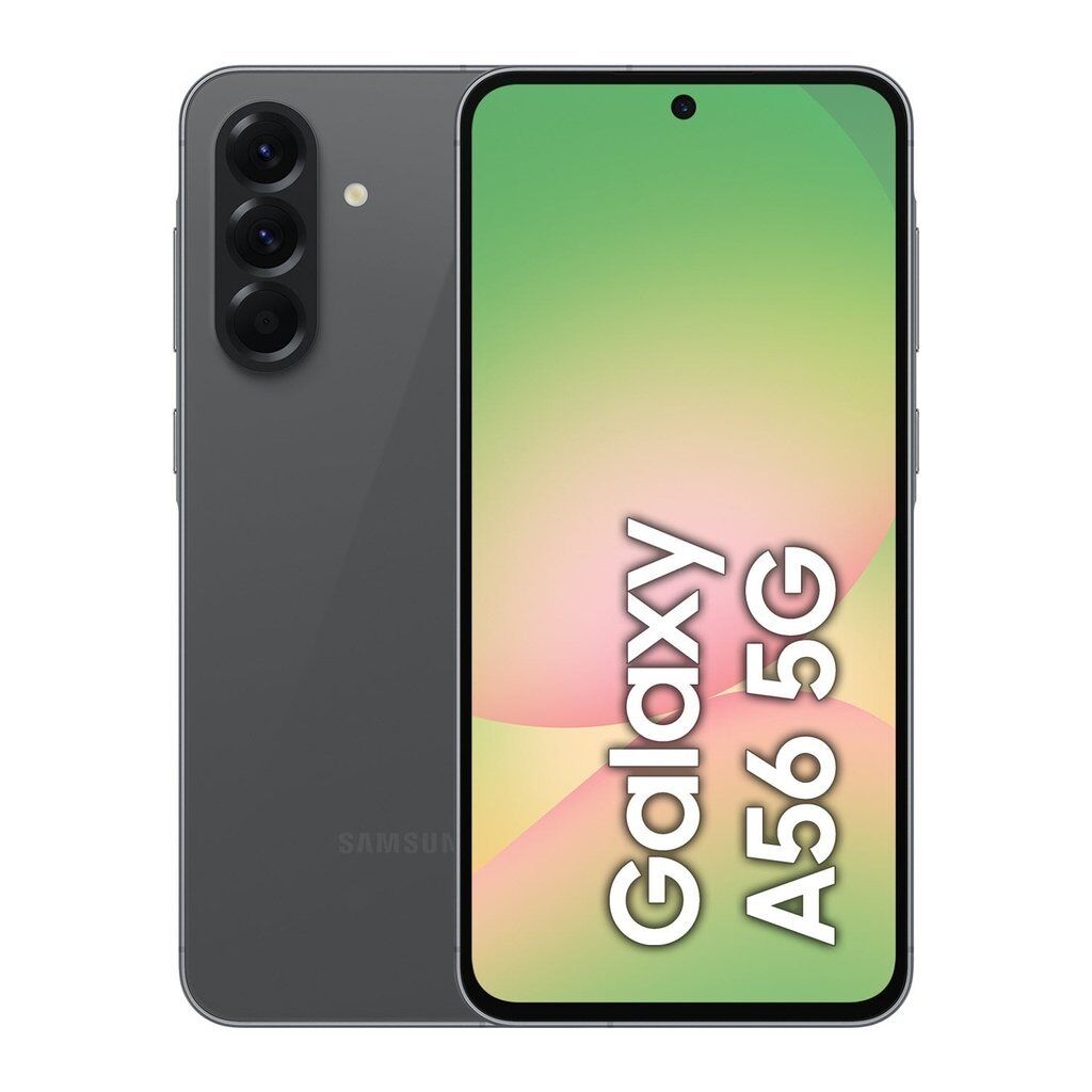 Samsung Galaxy A56 5G Dual SIM 8GB RAM 256GB – Awesome Graphite – Middle East Version