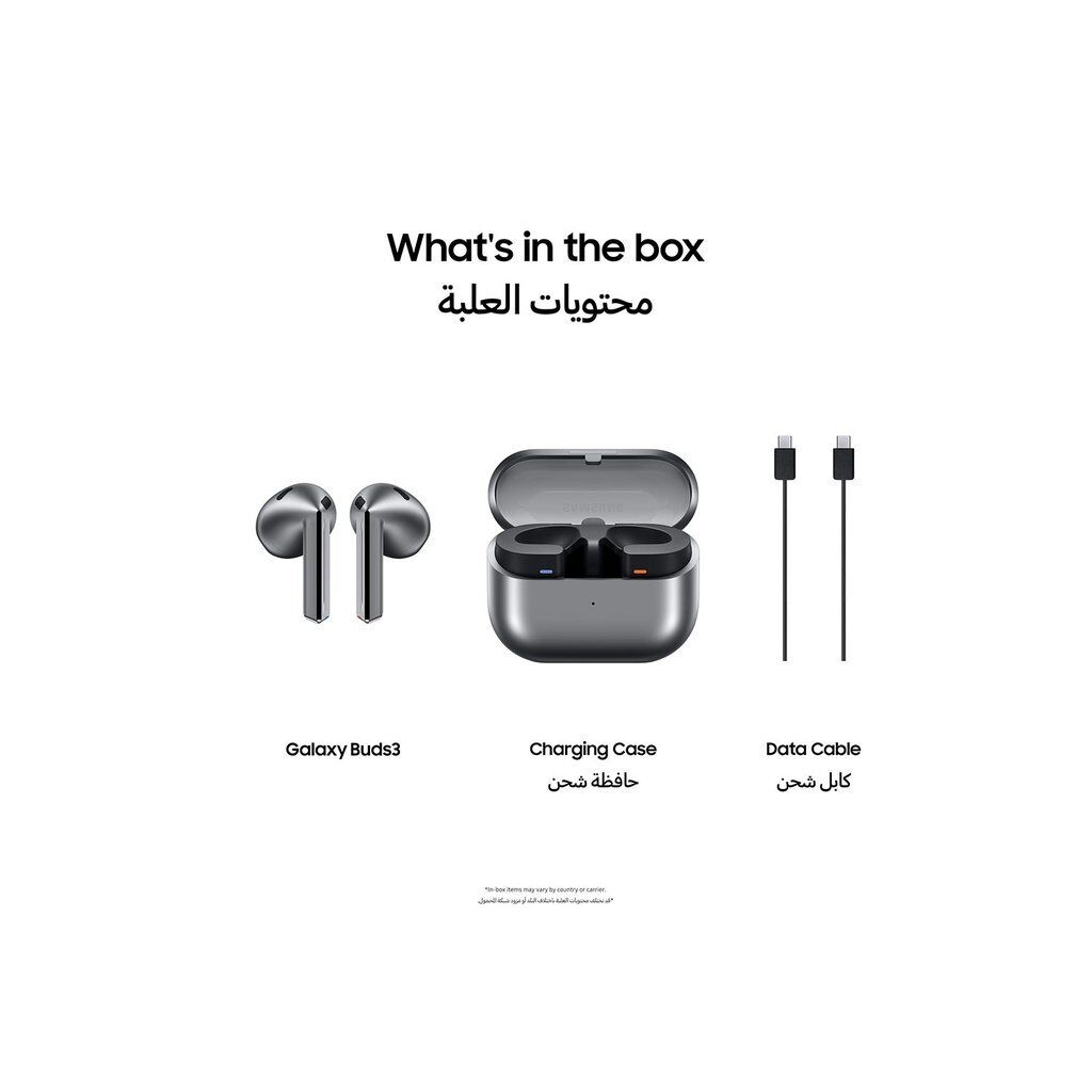 Galaxy Buds 3 Silver – AI Interpreter, 24-bit Hi-Fi Audio, 36H Battery, IP57 Rated - Image 16