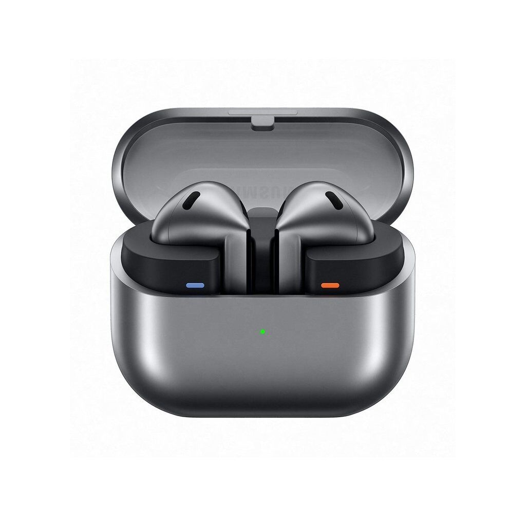 Galaxy Buds 3 Silver – AI Interpreter, 24-bit Hi-Fi Audio, 36H Battery, IP57 Rated