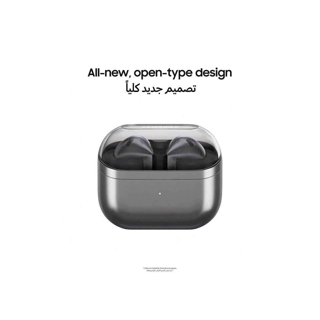 Galaxy Buds 3 Silver – AI Interpreter, 24-bit Hi-Fi Audio, 36H Battery, IP57 Rated - Image 8