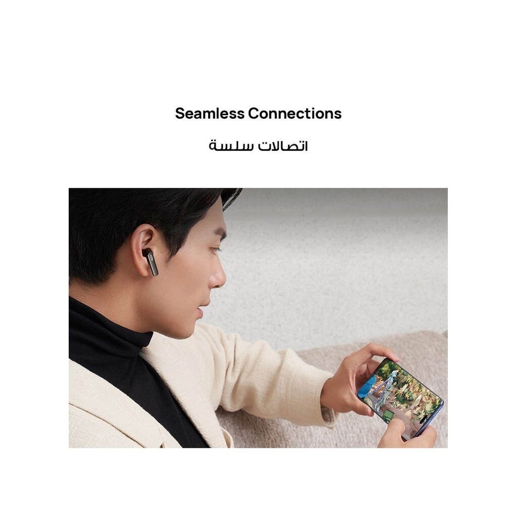 HUAWEI FreeBuds SE 3 Wireless Bluetooth 5.4 Earbuds – 42H Battery, Fast Charging, IP54 Water Resistant – Beige - Image 8