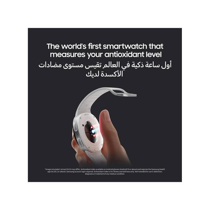 Samsung Galaxy Watch 8 (44mm, Middle East Version) – GPS Smartwatch, Sleep Coaching, Running Coach, AMOLED Display, Heart & Vascular Monitoring, Silver - Image 7