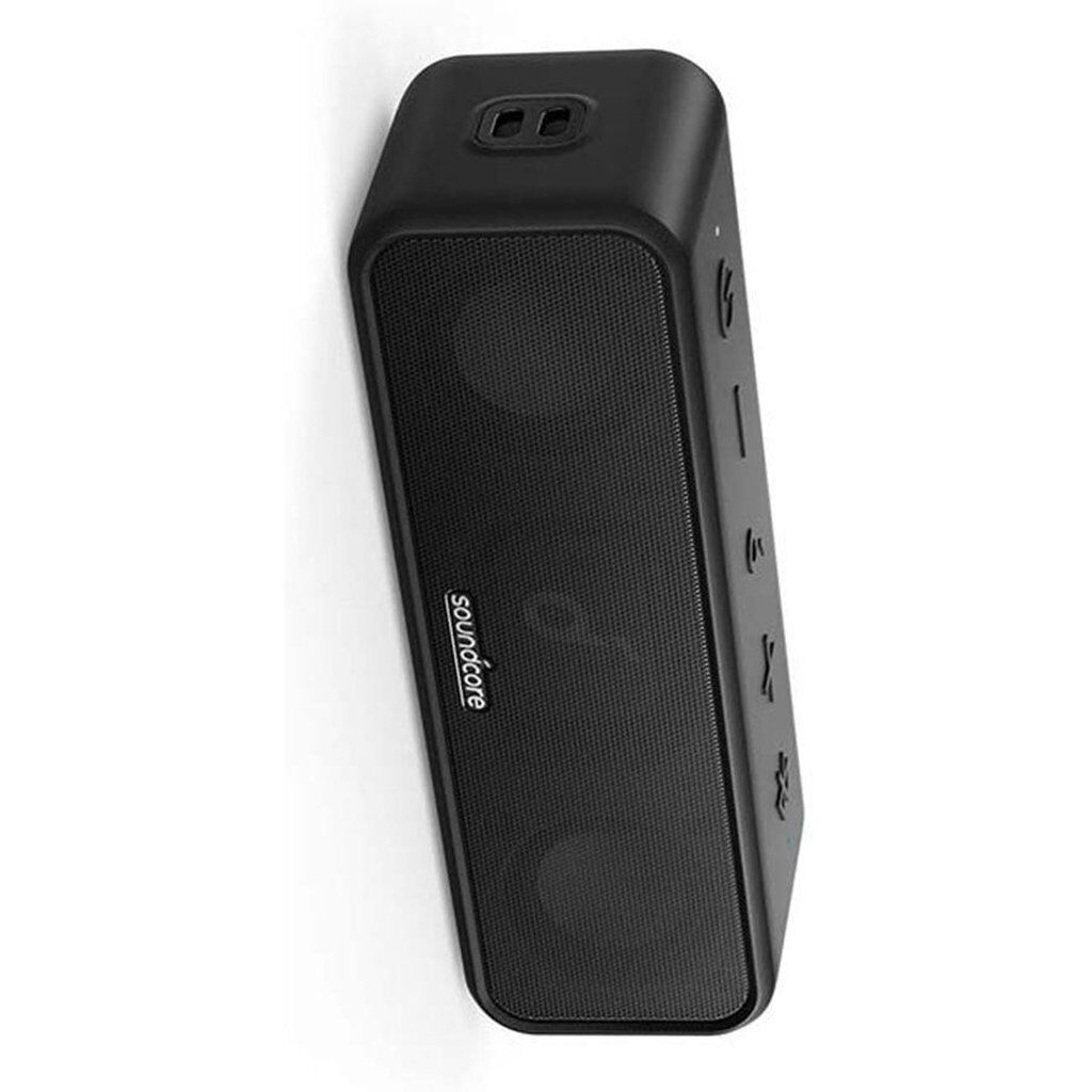 Soundcore 3 Bluetooth Speaker – 16W Stereo Sound, Titanium Drivers, BassUp, PartyCast, 24H Playtime & IPX7 Waterproof (Black) - Image 8