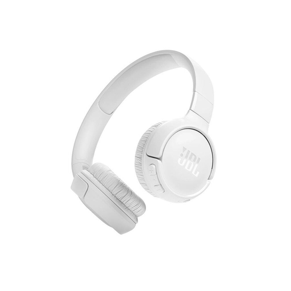 JBL Tune 520BT Wireless On-Ear Headphones with Pure Bass Sound – White