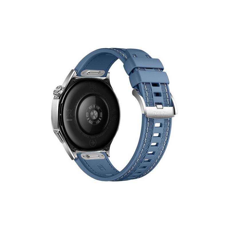 Huawei Watch GT 5 46mm Smartwatch – AMOLED Display, 14-Day Battery, Health Tracking, Running & Cycling GPS, Blue Fabric Strap - Image 4