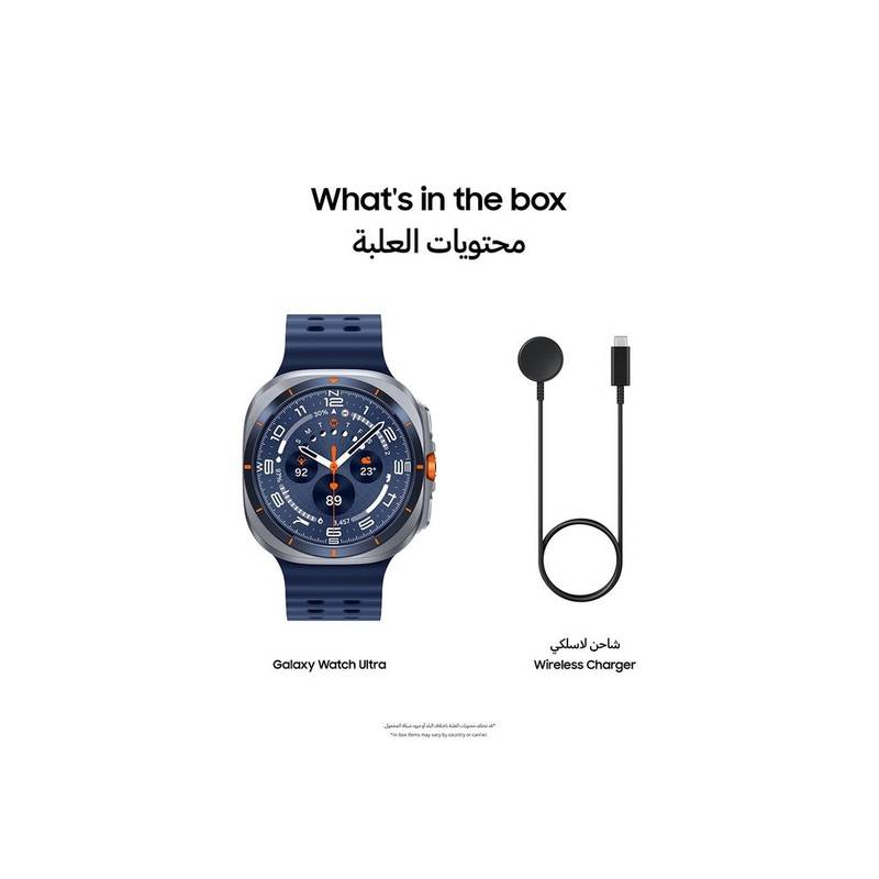 Samsung Galaxy Watch Ultra 2025 (47mm, LTE, UAE Version) – 64GB Storage, Titanium Blue, AI-Powered Health Monitoring, AMOLED Display, 10 ATM Water Resistance - Image 11