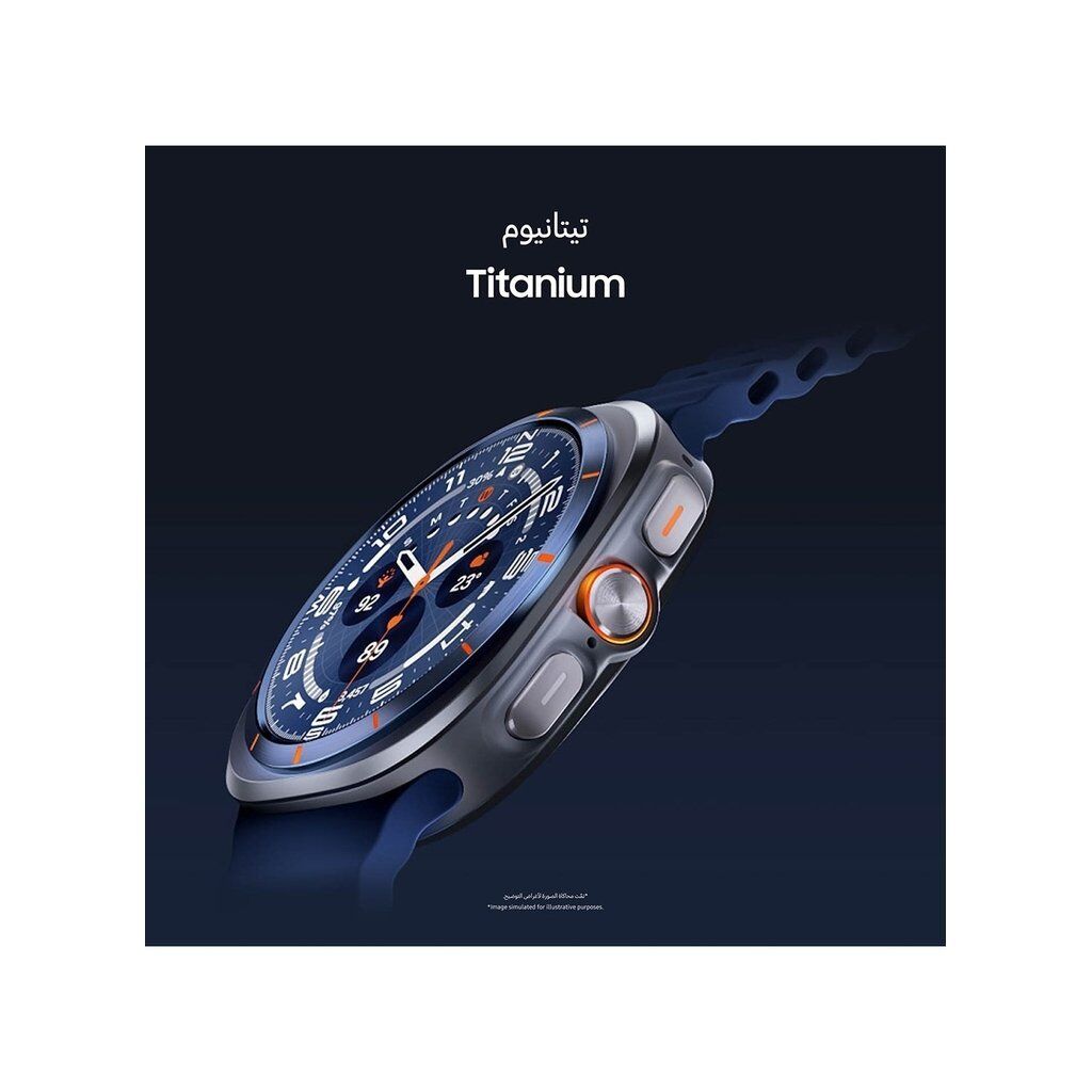Samsung Galaxy Watch Ultra 2025 (47mm, LTE, UAE Version) – 64GB Storage, Titanium Gray, AI-Powered Health Monitoring, AMOLED Display, 10 ATM Water Resistance - Image 3