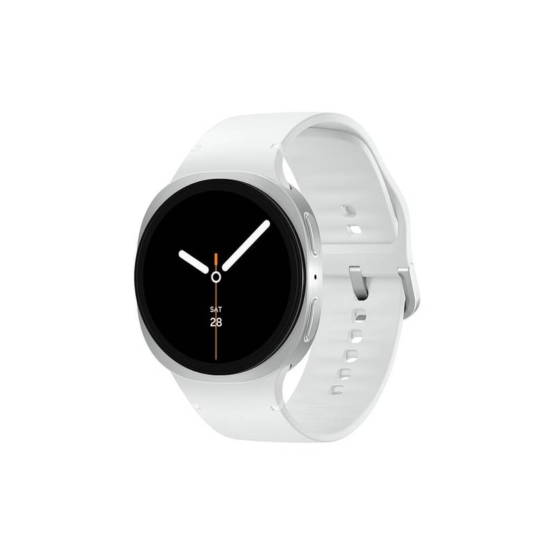 Samsung Galaxy Watch 8 (40mm, Middle East Version) – GPS Smartwatch, Sleep Coaching, Running Coach, AMOLED Display, Heart & Vascular Monitoring, Silver