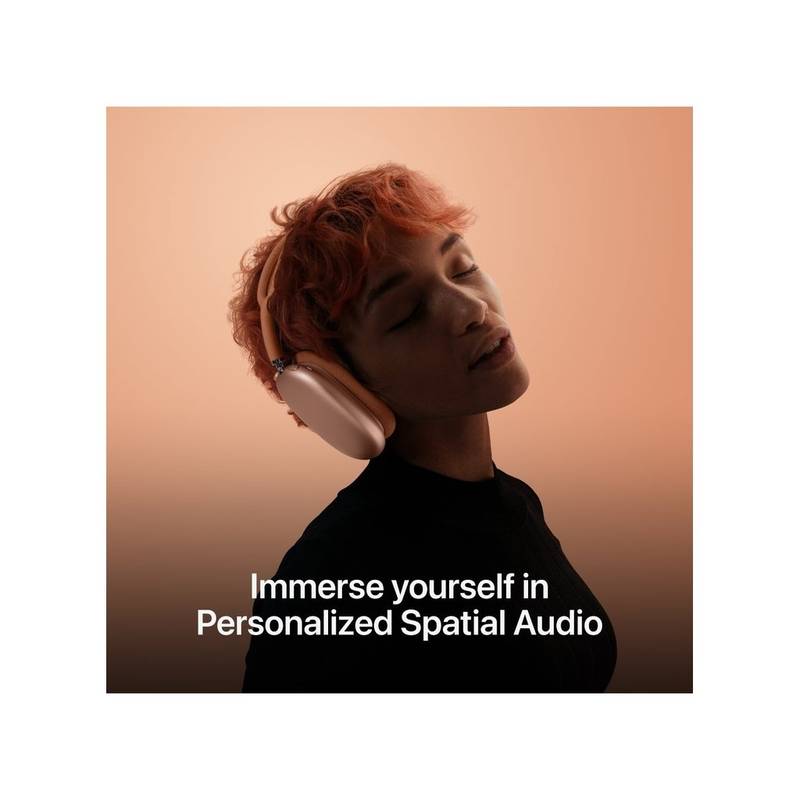 Apple AirPods Max (USB-C) Over-Ear Wireless Headphones – ANC, Spatial Audio, 20H Battery – Orange - Image 7