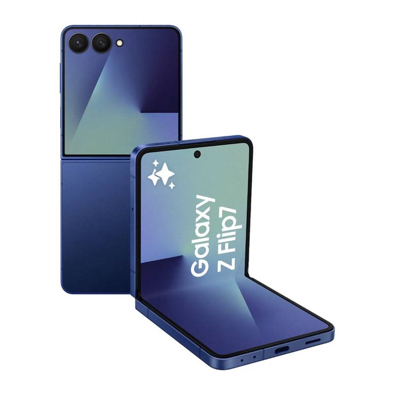 Samsung Galaxy Z Flip7 5G Dual SIM 12GB RAM 256GB – Blue Shadow (International Version)