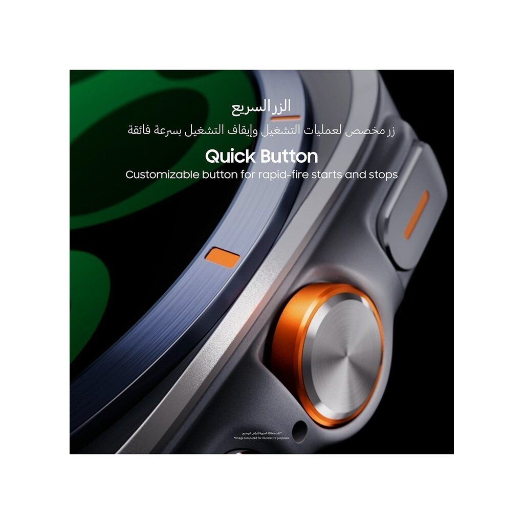 Samsung Galaxy Watch Ultra 2025 (47mm, LTE, UAE Version) – 64GB Storage, Titanium White, AI-Powered Health Monitoring, AMOLED Display, 10 ATM Water Resistance - Image 9