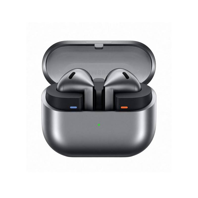 Galaxy Buds 3 Silver – AI Interpreter, 24-bit Hi-Fi Audio, 36H Battery, IP57 Rated