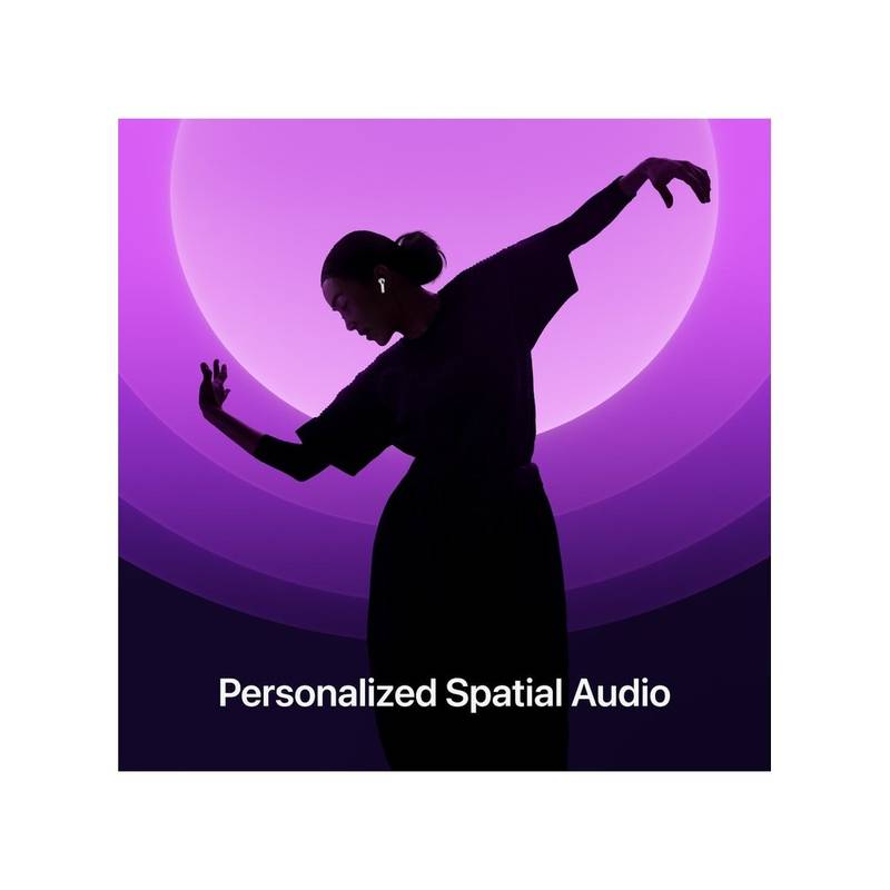 Apple AirPods 4 ANC Wireless Earbuds – USB-C Charging, Spatial Audio, Noise Cancellation, H2 Chip – White - Image 5