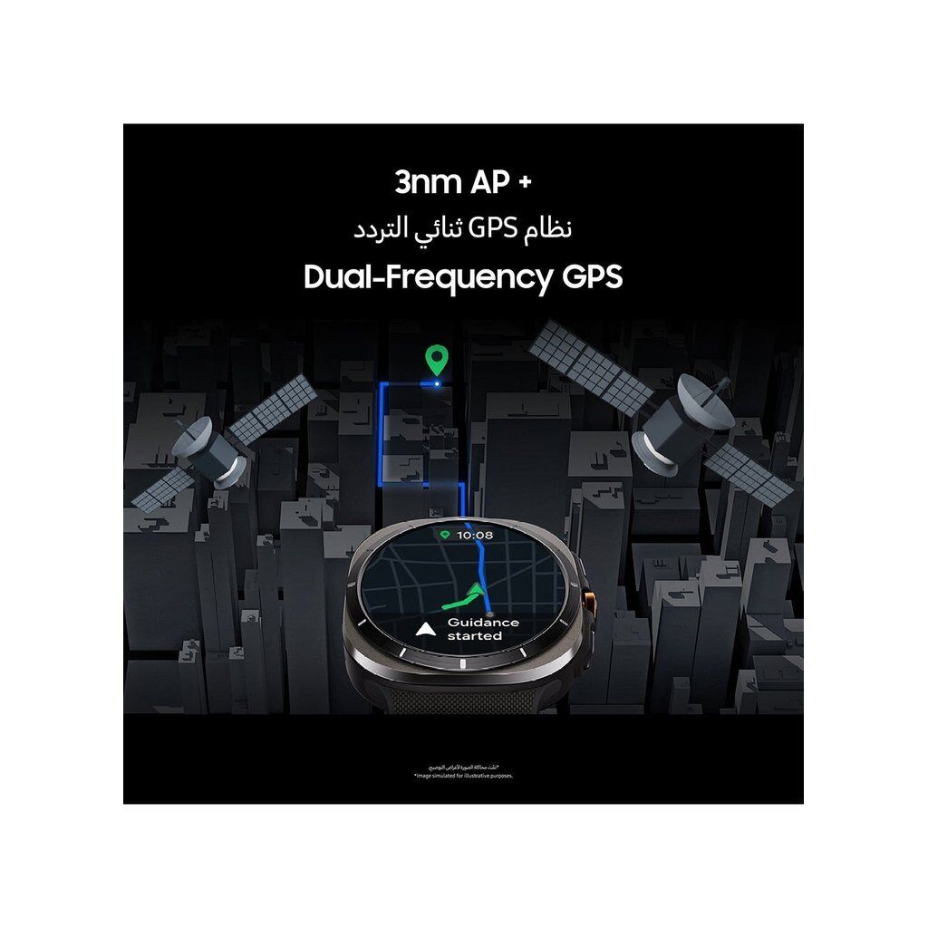 Samsung Galaxy Watch Ultra 2025 (47mm, LTE, UAE Version) – 64GB Storage, Titanium White, AI-Powered Health Monitoring, AMOLED Display, 10 ATM Water Resistance - Image 8
