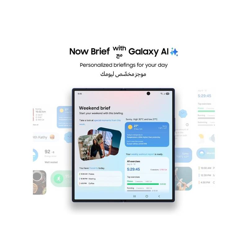 Samsung Galaxy Z Fold7 5G Dual SIM 12GB RAM 512GB – Jet Black (International Version) - Image 7