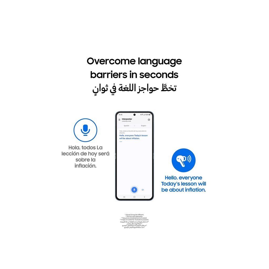 Galaxy Buds 3 Silver – AI Interpreter, 24-bit Hi-Fi Audio, 36H Battery, IP57 Rated - Image 13