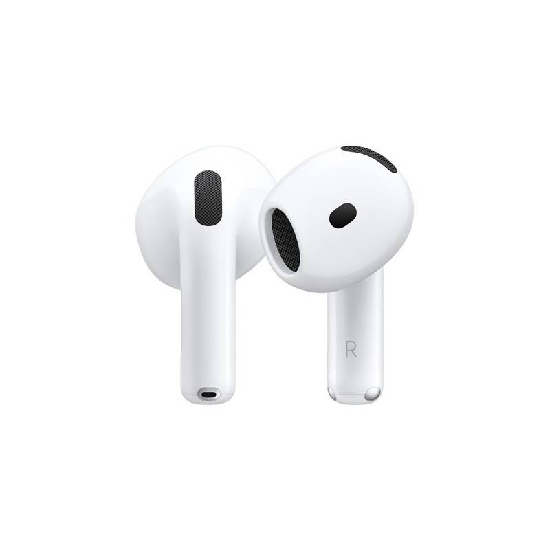 Apple AirPods 4 ANC Wireless Earbuds – USB-C Charging, Spatial Audio, Noise Cancellation, H2 Chip – White