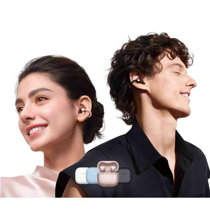 HUAWEI FreeClip 2 Wireless Earphones (Blue) – Open-Ear Bluetooth Earbuds with Airy C-Bridge, 38H Battery, IP57 & Free Loss Care - Image 10
